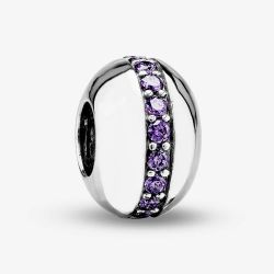 Rosa Lea Purple Line Charm AM-2THB003704-Purple