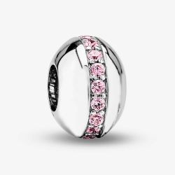 Rosa Lea Pink Line Charm AM-2THB003704-Pink