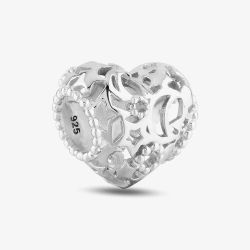 Rosa Lea Moon & Stars Heart Charm AM-2THB014904