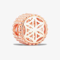 Rosa Lea Symmetrical Flower Charm AM-2THB014606