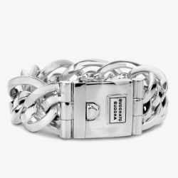 Buddha To Buddha Nathalie Large Silver Bracelet 210 E+ (20CM)