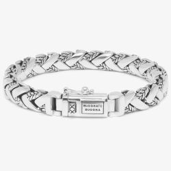 Buddha To Buddha George Silver Texture Braided Bracelet 128