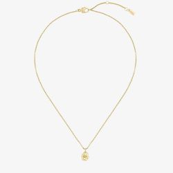 BOSS Ladies Gold Double B Necklace 1580747