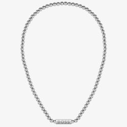 BOSS Beaded Sphere Logo Clasp Necklace 1580656