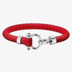 OMEGA Sailing Red Rubber Bracelet B34STA050960