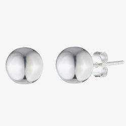 Lauren Ralph Lauren Silver Ball Stud Earrings 60542766-G03