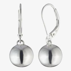 Lauren Ralph Lauren Silver Beaded Dropper Earrings 60542762-G03