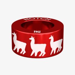 Notch Animals Llamas Red Charm 00031-RE