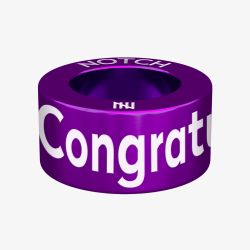 Notch Celebration Congratulations Firework Purple Charm 00043-PU