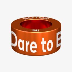 Notch Positivity Dare To Be Orange Charm 00131-OR