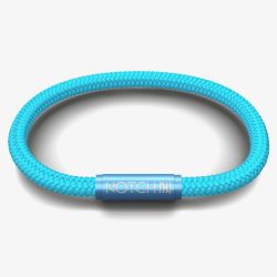 Notch Sustainable Aquamarine OceanYarn Blue Bracelet BC-024-08