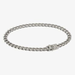 Steel & Barnett Svelte Stephen Stainless Steel Link Chain Bracelet SSTBSS/002