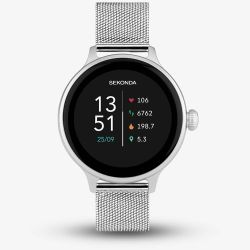 Sekonda Connect Silver Mesh Smart Watch 40624