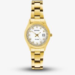 Sekonda Ladies Catherine Gold Mother Of Pearl Dial Watch 40716