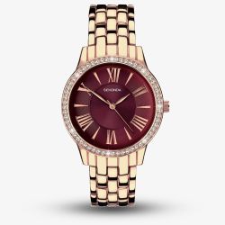 Sekonda Ladies Rose Gold Tone Watch 40290