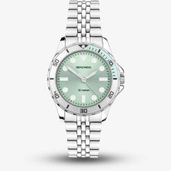 Sekonda Dive Balearic Green Dial Watch 40565