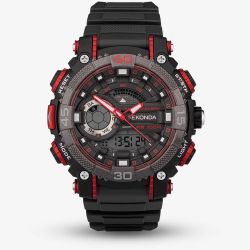 Sekonda Malvern Dual Display Black Watch 30166