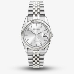 Sekonda Mens Classic Silver Watch 1688