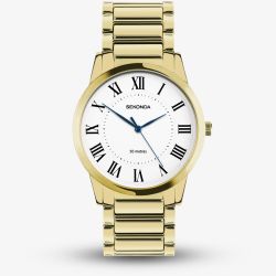 Sekonda Mens Beaumont Gold Plated Watch 30247