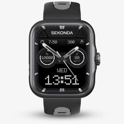 Sekonda Mens Motion Pro Black Smartwatch 30240
