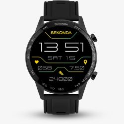 Sekonda Mens Active Plus Black Smartwatch 30155