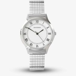 Sekonda Classic White Dial Watch 3022B