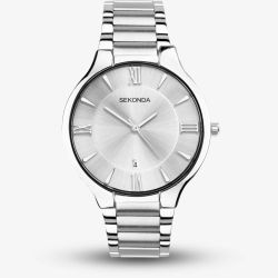 Sekonda Classic Wilson Silver Watch 1915