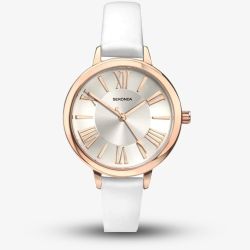 Sekonda Editions White Strap Watch 2327