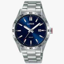 Lorus Mens Blue Dial Watch RH961NX9