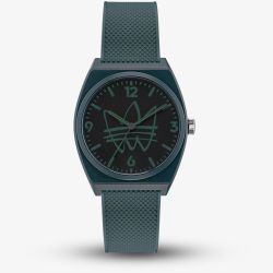 Adidas Unisex Project Two Green & Black Logo Watch AOST225662I