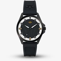 Adidas Originals Iconic One Black Strap Watch AOFH250012I