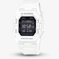 Casio G-Shock Core White Rubber Digital Smart Watch GD-B500-7ER