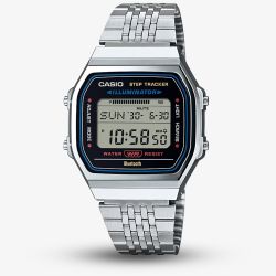 Casio Vintage Silver Dual Display Smartwatch ABL-100WE-1AEF