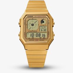 Casio Unisex Vintage Collection Gold Digital Watch A130WEG-9AEF