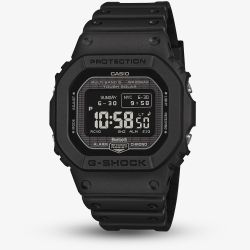 Casio Mens G-Shock 5600 Series Black Digital Solar Strap Watch GW-BX5600-1A1ER
