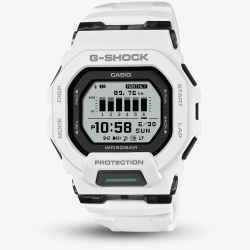 Casio G-Shock G-Squad Digital White Strap Smart Watch GBD-200-7ER