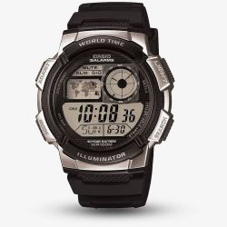 Casio Classic Collection World Time Digital Watch AE-1000W-1A2VEF