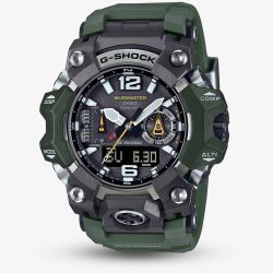 Casio G-Shock New Mudmaster Green Rubber Smart Watch GWG-B1000-3AER