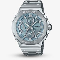 Casio Mens G-Shock Full Metal Blue Chronograph Watch GMC-B2100AD-2AER