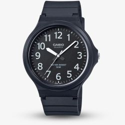 Casio Black Resin Classic Round Watch MW-240-1BVEF