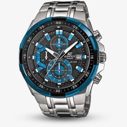 Casio Edifice Mens Blue & Black Chronograph Dial EFR-539D-1A2VUEF