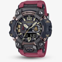 Casio G-Shock Mudmaster Red & Black Multi Function Watch GWG-B1000-1A4ER