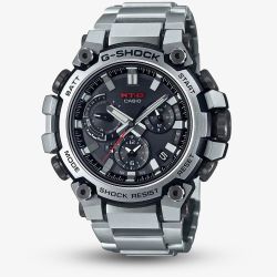 Casio G-Shock Silver & Black Chronograph Watch MTG-B3000D-1AER