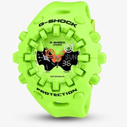 Casio Mens G-Shock Cool Eyes Green Dual Display Watch GA-V01-9AER