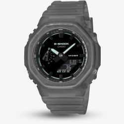Casio G-Shock GA-2100 Series Smoked Light Black Watch GA-2100K-1AER