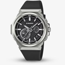 Casio Mens G-Shock Black Chronograph Dial Plastic Strap Watch GST-B1000-1AER