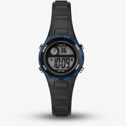 Timex Childrens Time Machines Black Plastic Digital Watch TW2W92400