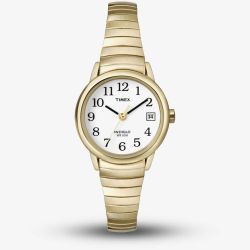 Timex Ladies Easyreader Gold Plated Watch T2H351