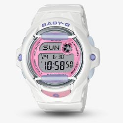 Casio Ladies Baby-G White & Pink Watch BG-169PB-7ER