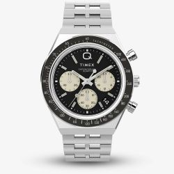 Timex Q Chronograph Black Watch TW2V42600